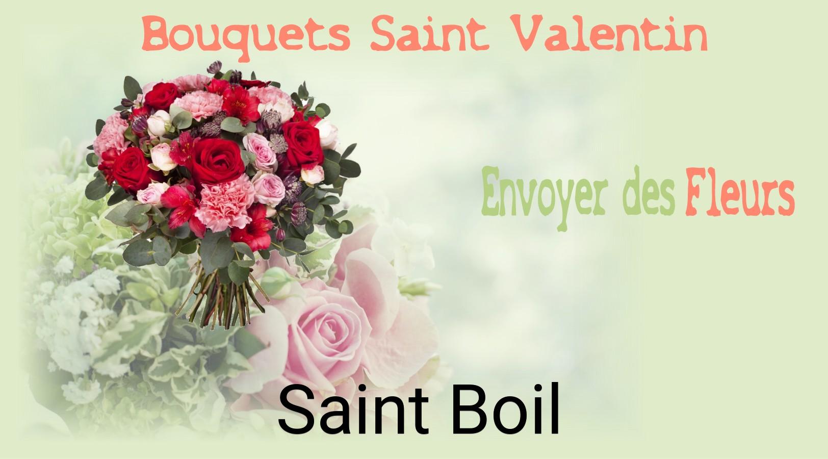 Roses de Saint-Valentin livrées à Saint-Boil